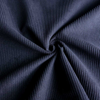 Cord Stoff – Samtcord Schwarz