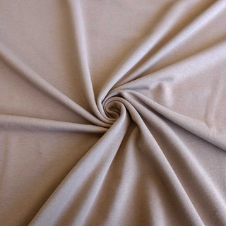 French Terry Stoff – Uni Taupe