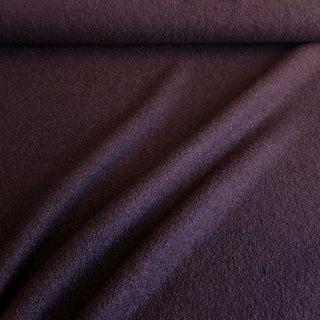 Wollbouclé Stoff - Uni in Mocca