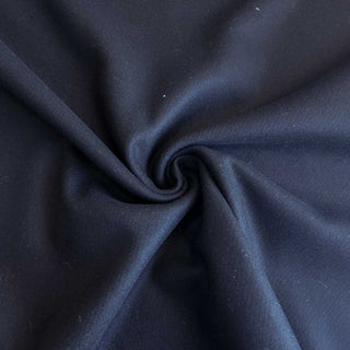 2.8m Wollstoff - 100% Hosen/Jacken-Wollstoff in Schwarz