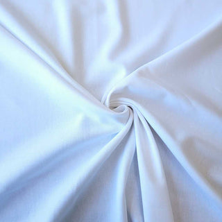 Leinen-Viskose Stoff - Weiss