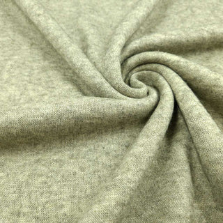 Jersey Stoff Melange Grau