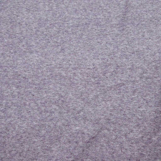 Frottee Jersey Stoff - Aubergine meliert