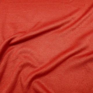 Jersey Stoff Melange Terracotta