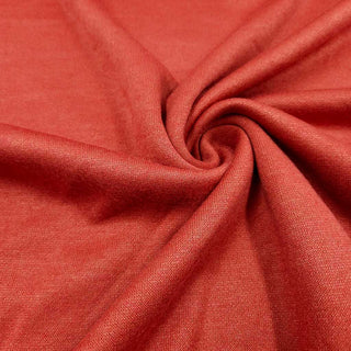 Jersey Stoff Melange Terracotta