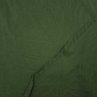 Baumwoll Jacquard Jersey Olivgrün