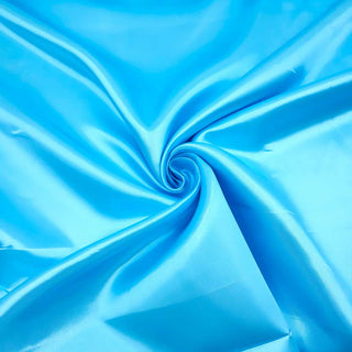 Satin Stoff – Hellblau