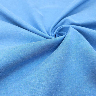 Chambray Stoff – Jeansblau – Ansicht 3