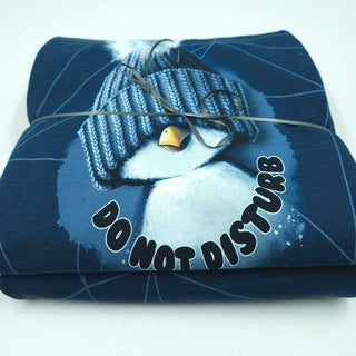 Stoffpaket – Sweat Panel Pinguin mit Bommelmütze B-Ware + 1 m Kombistoff von Thorsten Berger – Ansicht 3