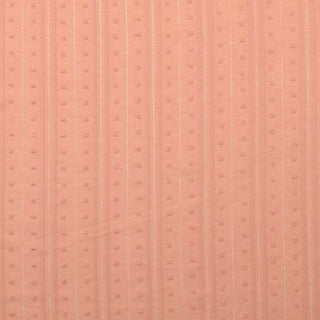 Dobby Baumwoll Stoff - In Altrosa mit feiner Strucktur