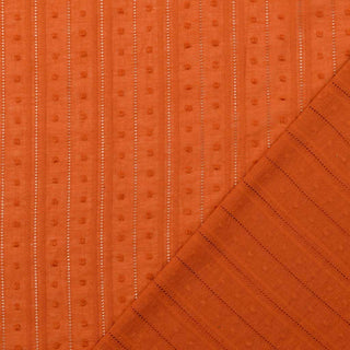 Dobby Baumwoll Stoff - In Bronze mit feiner Strucktur