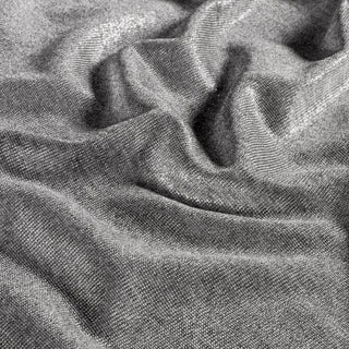 Strickjersey Stoff - Mit Silberschimmer