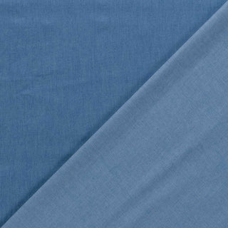 Blusenjeans Stoff aus Viskose – Jeansblau – Ansicht 4