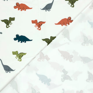 Baumwolljersey Stoff - Dinosaurier