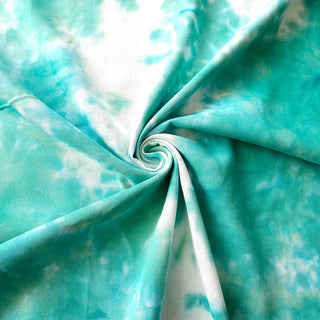Leinen-Viskose Stoff - Batik Mint