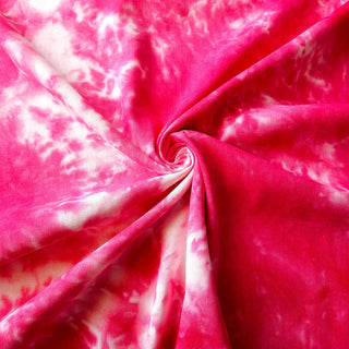 Leinen-Viskose Stoff - Pink