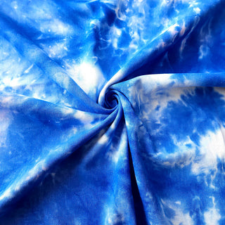 Leinen-Viskose Stoff - Royalblau