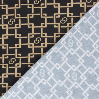 French Terry gebürstet – Vorder- und Rückseite