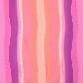 Viskose Stoff – Farbverlaufsstreifen in Rosa und Lila – Ansicht 2