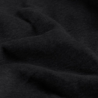 Heavy Sweat Stoff in Jeansoptik, Farbe Schwarz