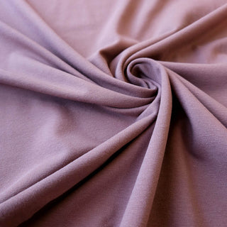 Sommer Baumwolljersey Stoff - Mocca-Rosé