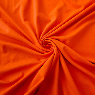Sommer Baumwolljersey Stoff - Orange