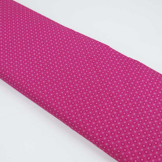 Baumwollstoff Popeline - Kleine Sonnen auf Pink