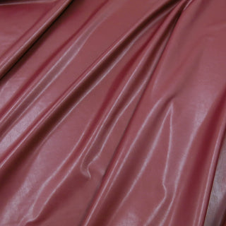 Bekleidungsleder Imitat Stretch - Weinrot