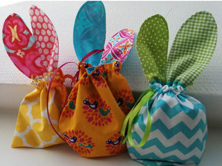 Kinder-Nähkurs 16. April:  Hasen-Täschchen mit langen Löffelohren! 🐰🎀