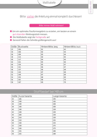 ki-ba-doo Papierschnittmuster - Boyfriend Bluse