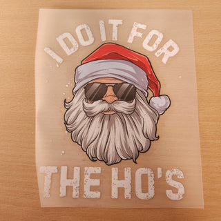 Bügelbild – I do it for the Ho's