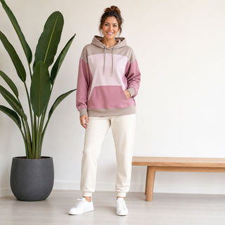 French Terry Stoff – Uni Mauve