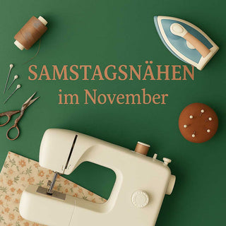 Samstagsnähen am 21. November 2026 – kreativer Nähtag bei Stoffrestposten