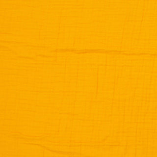 Musselin Stoff - Sonnenblumengelb