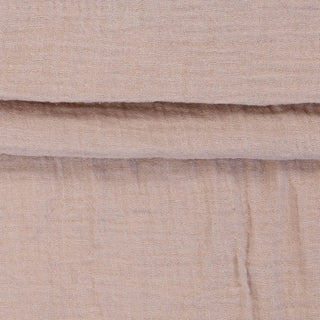 Musselin Stoff - Rosé Beige