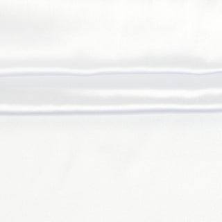Polester Satin Stoff  - Weiss