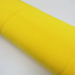 Fleece Stoff -  Gelb