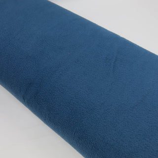 Fleece Stoff - Petrolblau