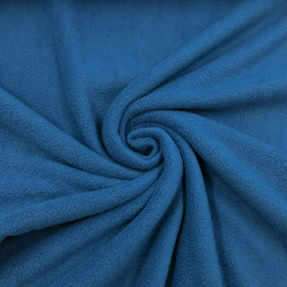 Fleece Stoff - Petrolblau
