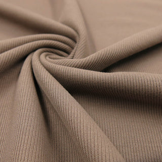 Strickjersey - Taupe