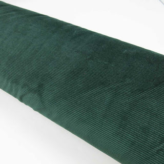 Baumwoll Cordjersey Stoff – Tannengrün
