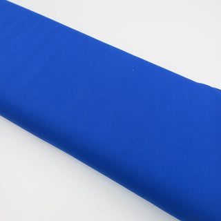 Royalblauer Nurek Crepa Twill Stoff – elastischer Oeko-Tex 100 Stoff für Kleidung und DIY-Projekte