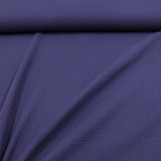 Musselin Stoff – Dunkelviolett