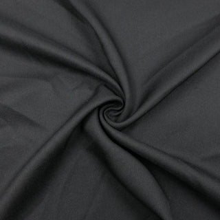 Baumwoll Twill Stretch - Schwarz Stoffrestposten