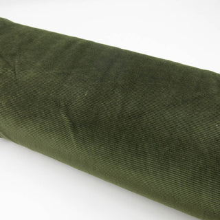 Baumwoll Cordjersey Stoff – Oliv