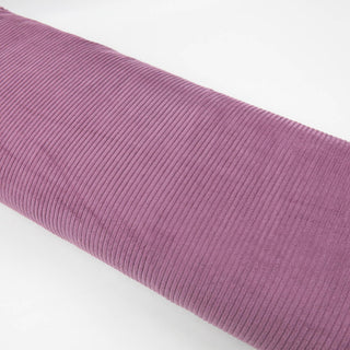 Lila Cordstoff (Breitcord) aus Baumwolle, Oeko-Tex 100 – weiche Oberfläche für Kleidung & Deko