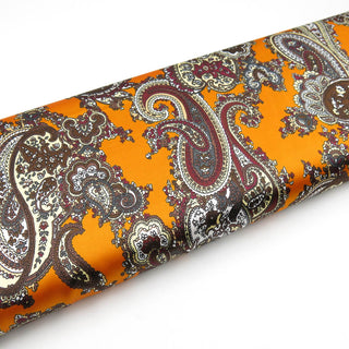 Satin - Paisley Orange