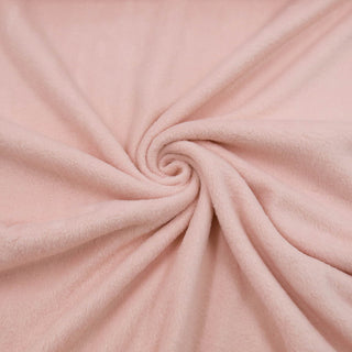 Fleece Stoff Antipilling – Kuscheltraum in Rosé 