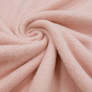 Fleece Stoff Antipilling – Kuscheltraum in Rosé 