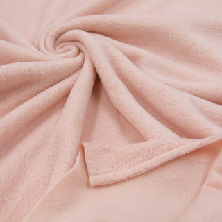 Fleece Stoff Antipilling – Kuscheltraum in Rosé 